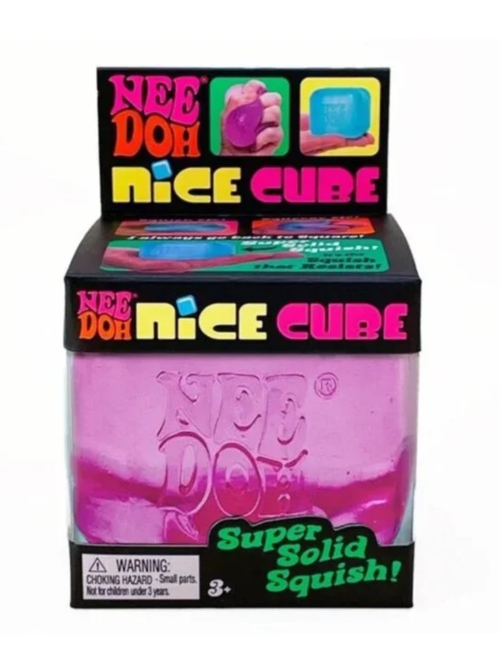 Needoh Nice Cube Pink NIB